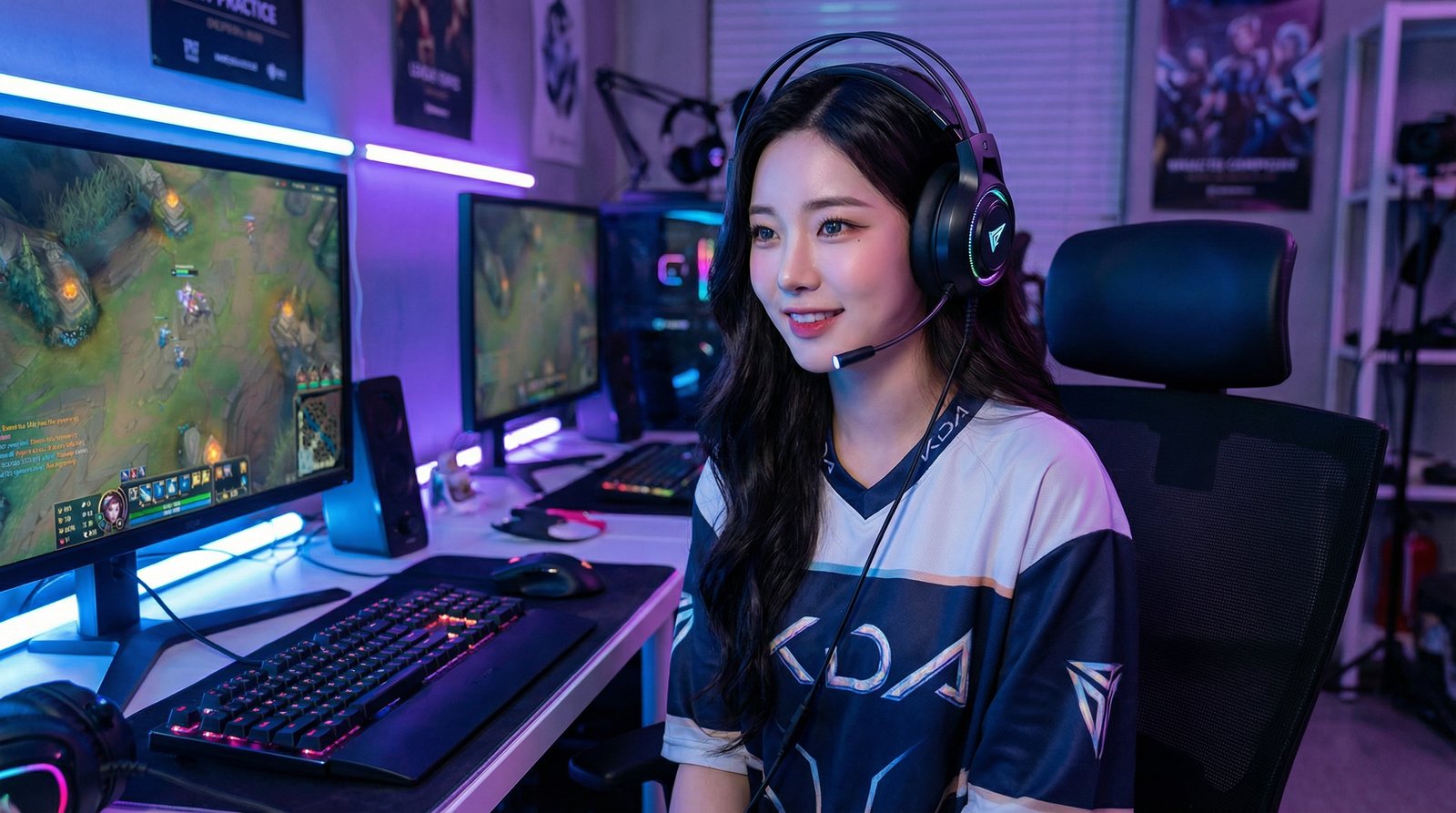 媚黑英雄联盟视频解说